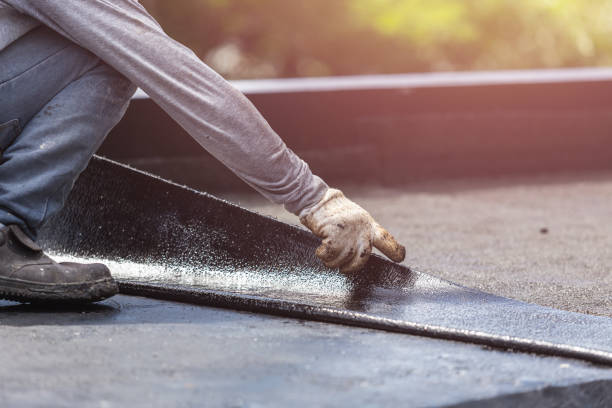 Professional Emergency Waterproofing technician working in Dunlap, IN